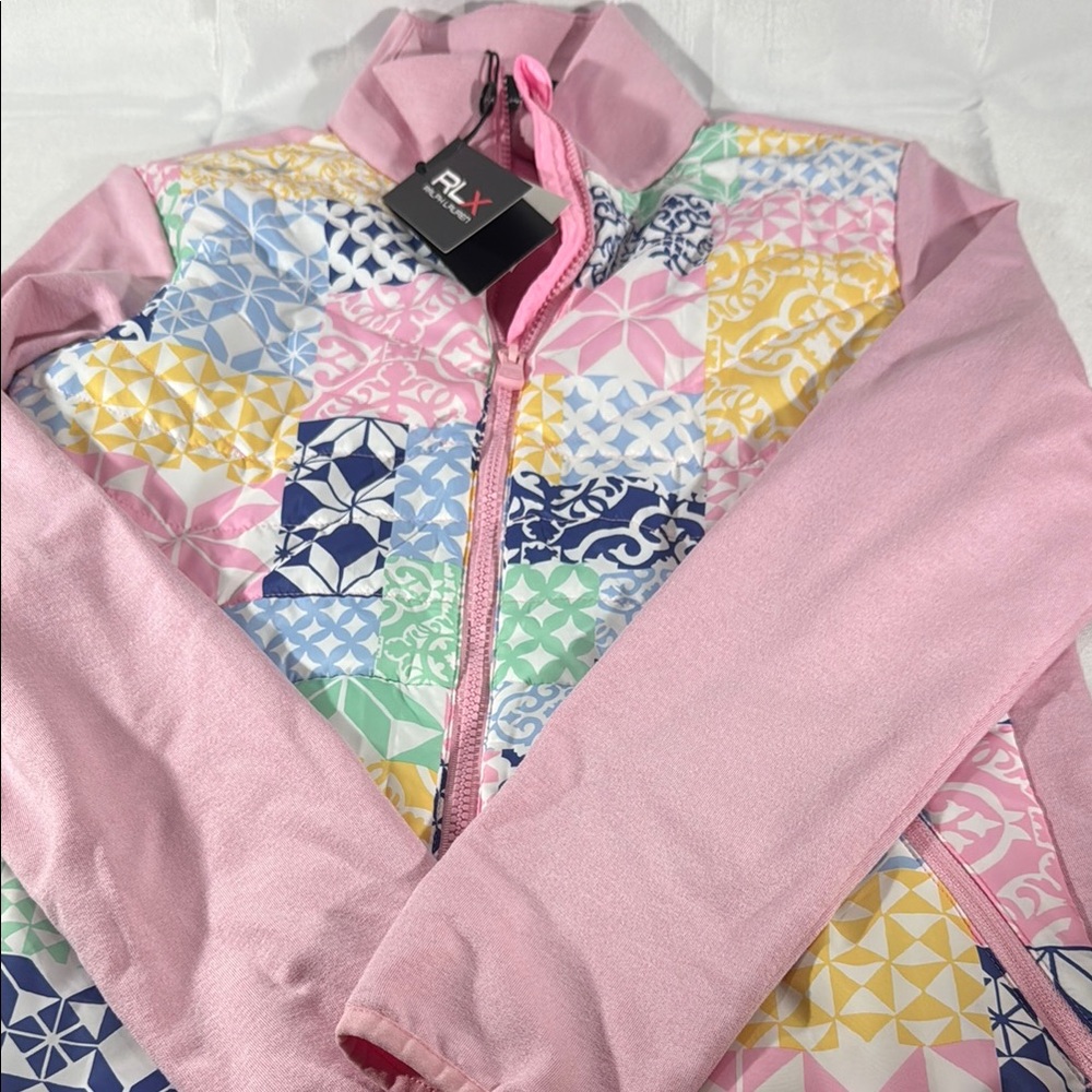 RLX Ralph Lauren Pink Multicolor Jacket